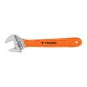 Llave ajustable (perico) 15' cromada, TRUPER PET-15X