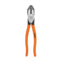 Pinza para electricista 9' uso rudo, mango PVC, TRUPER T201-9