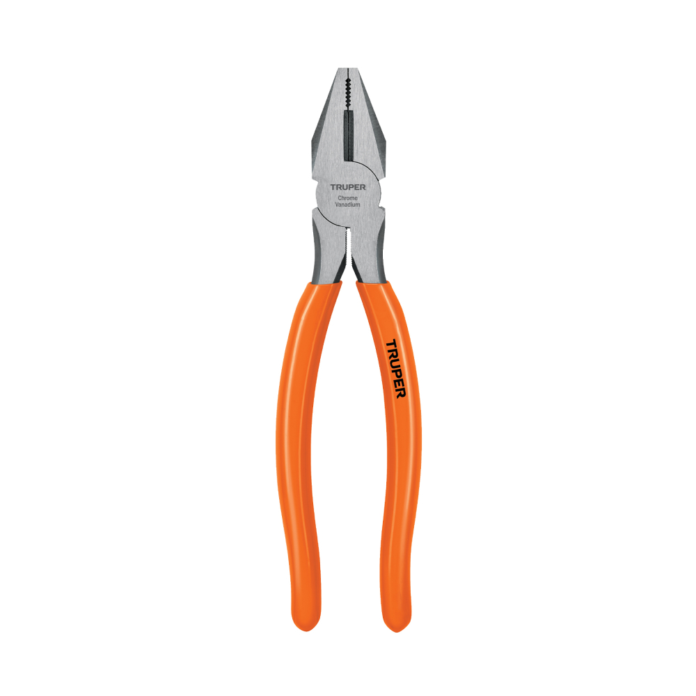 Pinza para electricista 8' mango de PVC, TRUPER T200-8