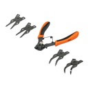 Pinza para anillos de retención 6-1/2',  4 cabezas, TRUPER PIAN-4