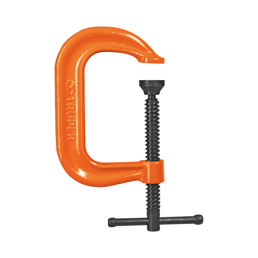 Prensa 4' forjada en acero, uso industrial, TRUPER PTF-4