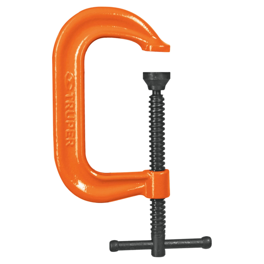 Prensa 8' forjada en acero, uso industrial, TRUPER PTF-8