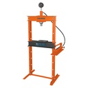 Prensa hidráulica tipo 'H' de 12 ton, con pistón, Truper PREH-12