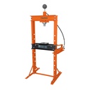 Prensa hidráulica tipo 'H' de 20 ton, con pistón, Truper PREH-20