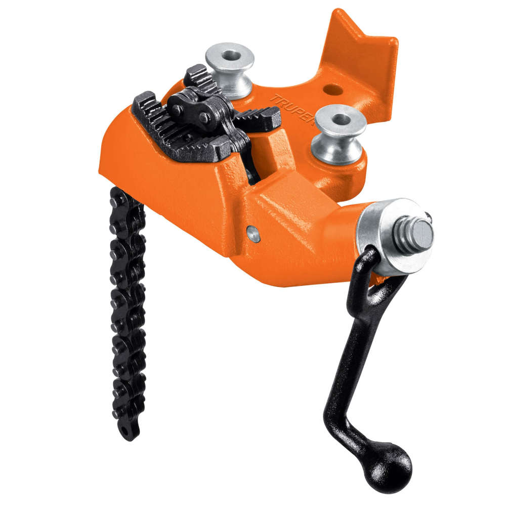 Prensa de cadena para tubo de 1/8' a 2-1/2', TRUPER PTU-25C