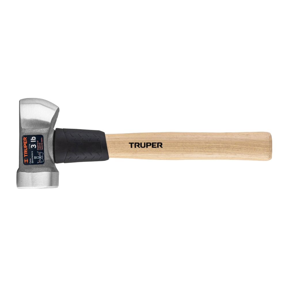 Marro demoledor 3 lb, mango 12', TRUPER MD-3HX