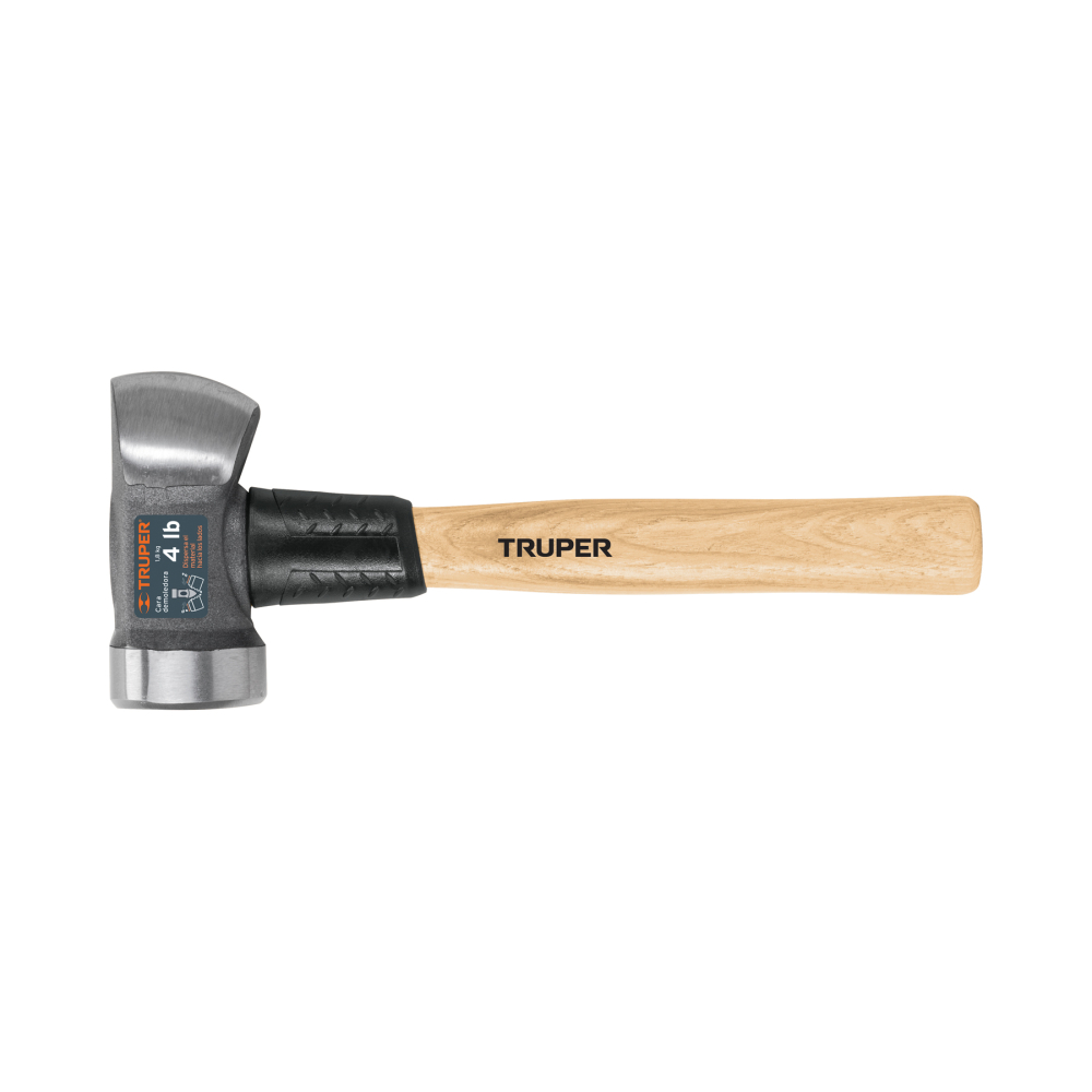 Marro demoledor 4 lb, mango 12', TRUPER MD-4HX