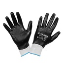 Guantes de poliéster recubiertos de nitrilo, M, TRUPER GU-152
