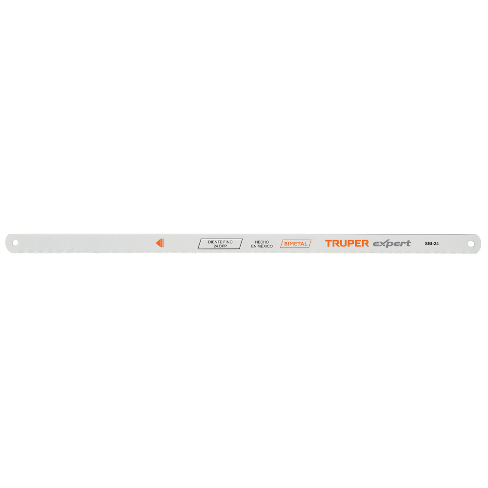 Segueta bimetálica de 12', 24 DPP, TRUPER EXPERT SBI-24