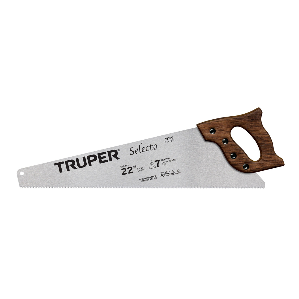 Serrucho 22' Selecto, 7 DPP, TRUPER STX-22