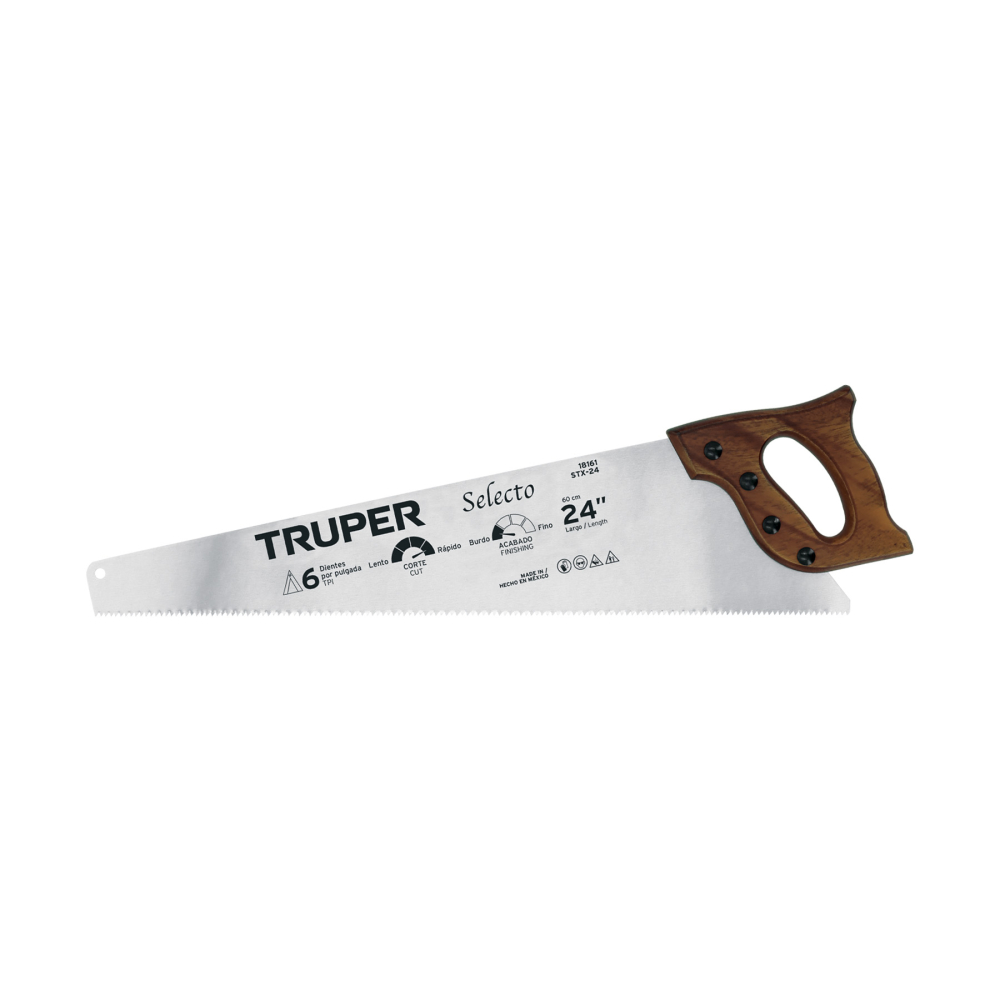 Serrucho 24' Selecto, 6 DPP, TRUPER STX-24