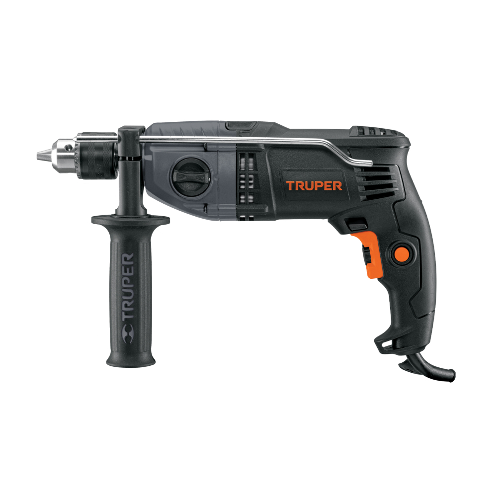 Rotomartillo/destornillador 1/2', 900W, TRUPER INDUSTRIAL ROTO-1/2N7