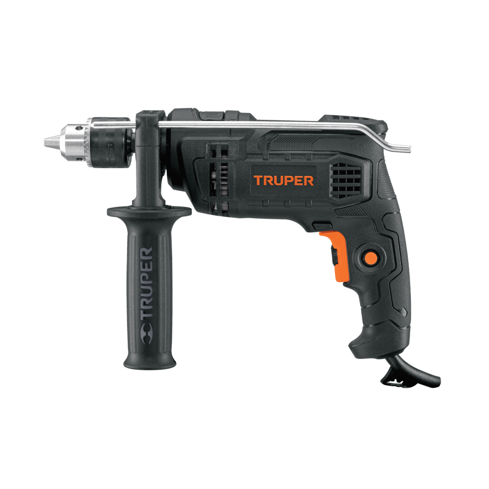 Rotomartillo/destornillador 1/2', 700W, TRUPER INDUSTRIAL ROTO-1/2N6