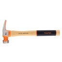 Martillo 16 oz uña recta tipo California Ripper, TRUPER Grip MORCA-16
