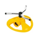Aspersor giratorio de 3 brazos con base plástica, PRETUL REG-3