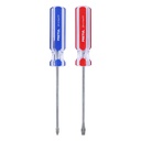 Dúo de desarmadores 3/16 x 4' mango de PVC, Pretul DUO-3/16X4TP