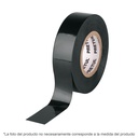 Cinta de aislar de 18 m x 19 mm, negra, PRETUL M-33P