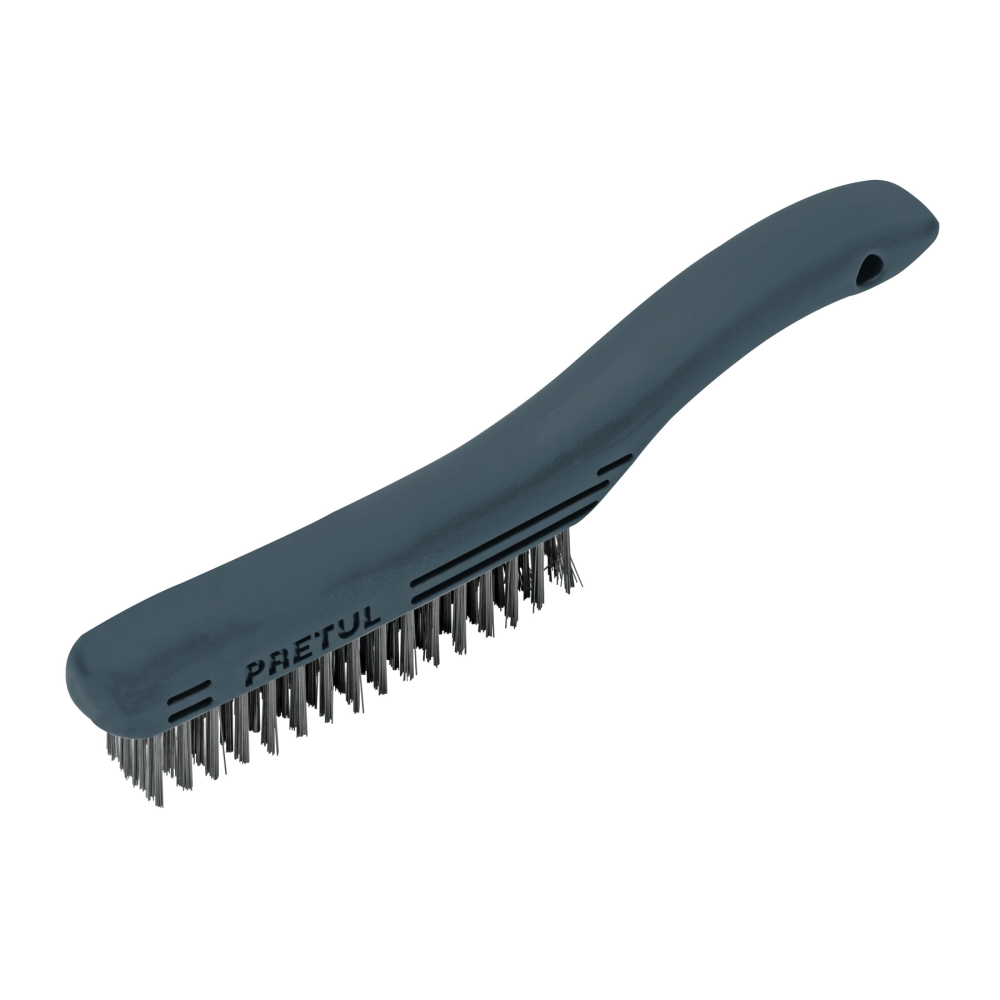 Cepillo de alambre 64 pinceles de acero al carbono, PRETUL CEA-54P