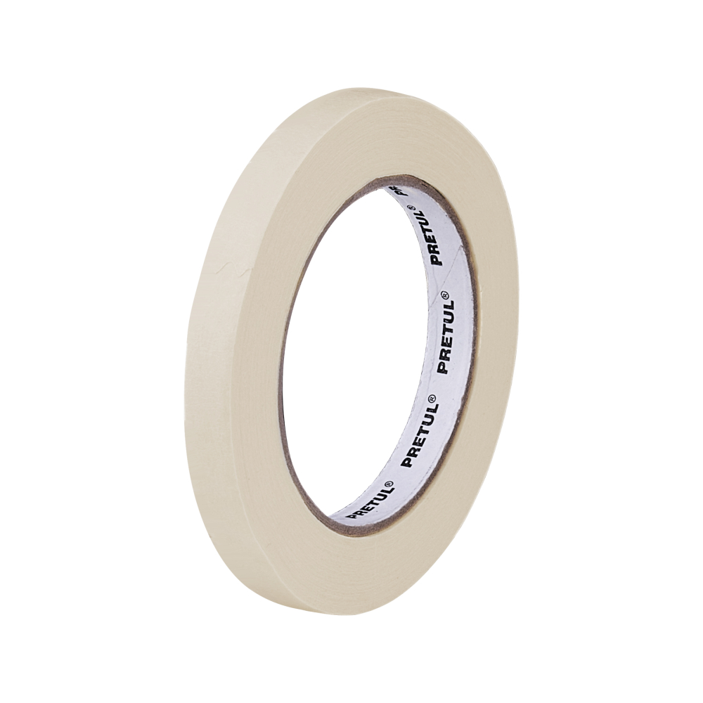Cinta masking tape de 1/2' x 50 m, Pretul MSK-1/2P