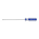 Desarmador de cruz 1/4 x 8' mango de PVC, PRETUL DP-1/4X8TP