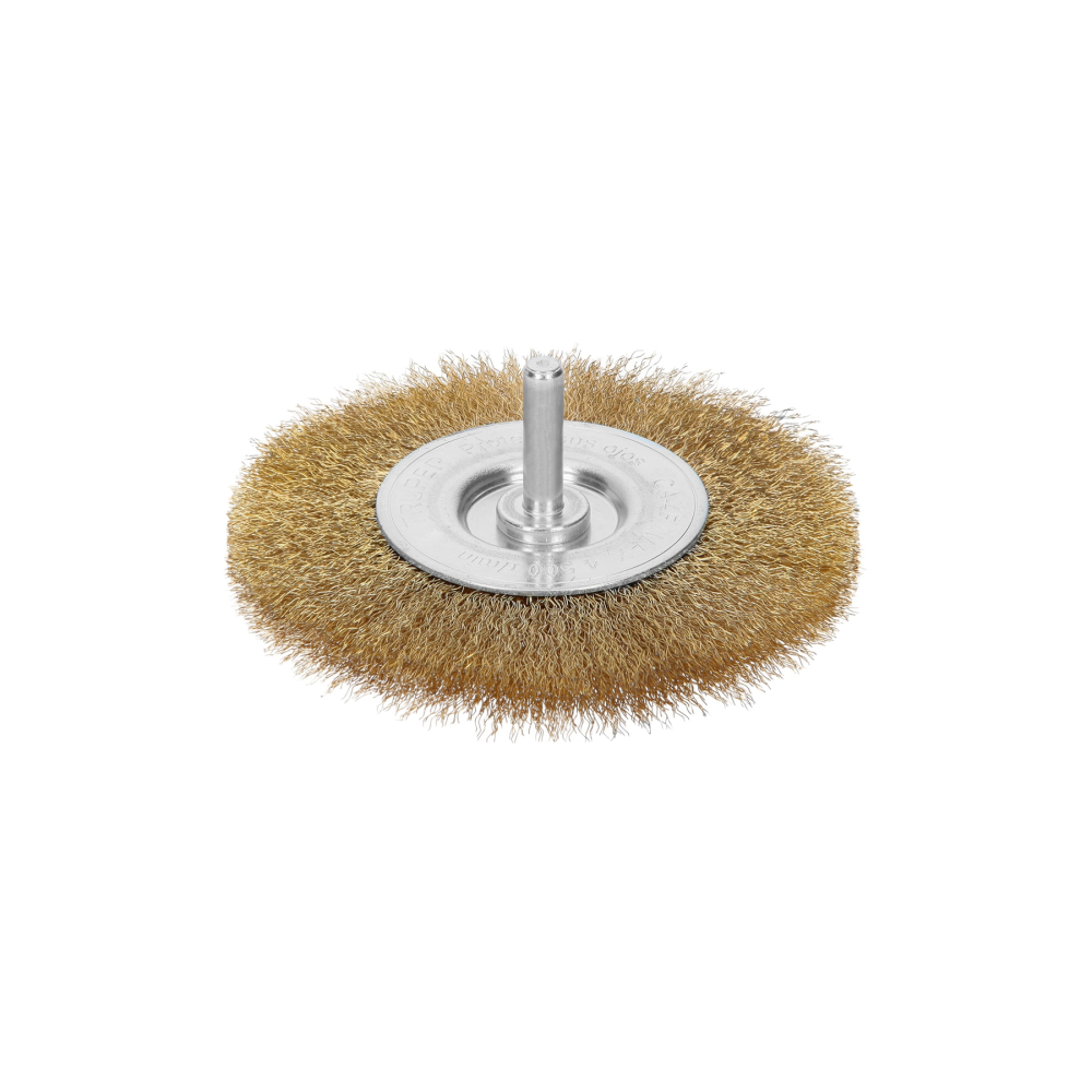 Carda circular 4' alambre fino para taladro, TRUPER CA-4F