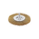 Carda circular 4' alambre fino para taladro, TRUPER CA-4F