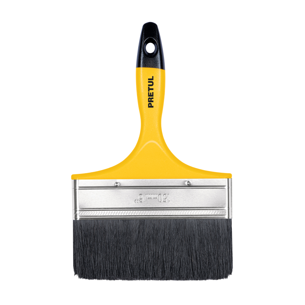 Brocha uso general de 6' con mango de plástico, PRETUL BRP-6