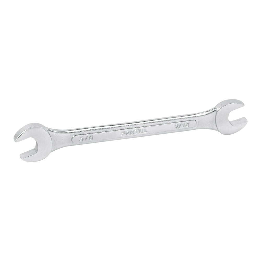 Llave española, 9/16 x 5/8' x 185 mm de largo, PRETUL LL-3030P