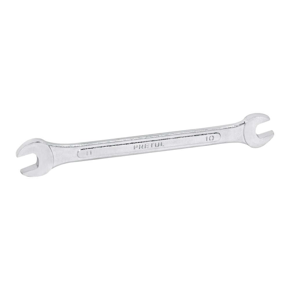 Llave española 10 x 11 mm x 157 mm de largo, PRETUL LL-31011MP