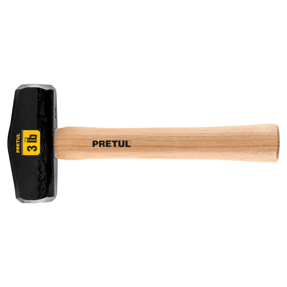 Marro tipo Nevada 3 lbs. mango 10-3/4', PRETUL DHT-3P