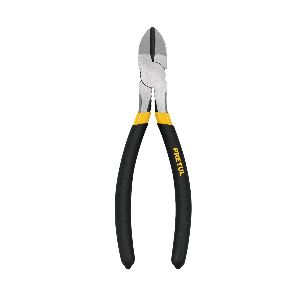 Pinza de corte diagonal 8' mango de PVC, PRETUL PCD-8P