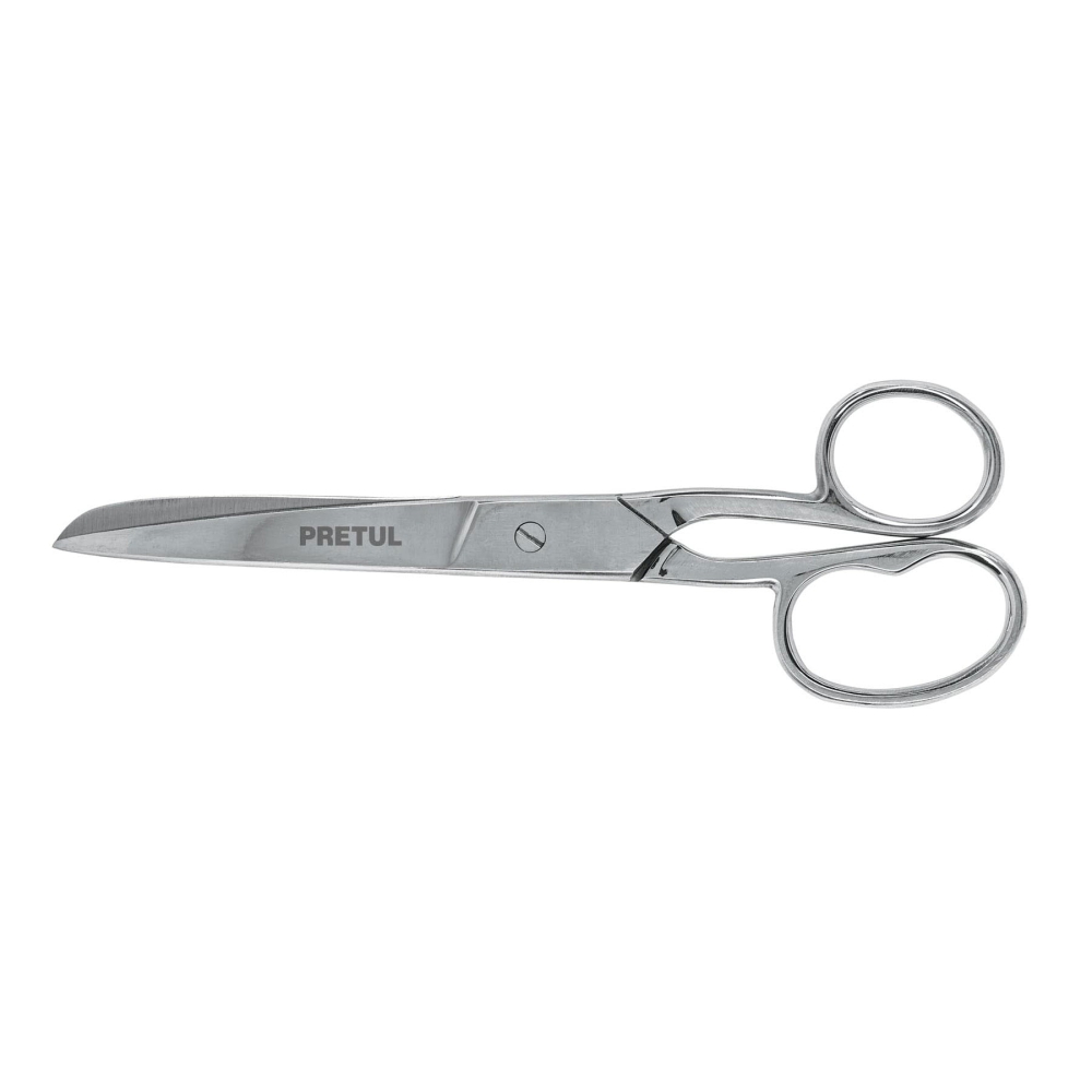 Tijera 7' para costura, ojo grande, acero inoxidable, PRETUL TP-8341-7