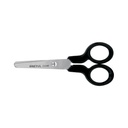 Tijera 4-1/2' escolar, punta roma, acero inoxidable, PRETUL TIES-4-1/2