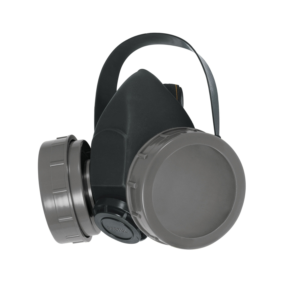 Respirador sin cartucho, 2 filtros, PRETUL RES-2-P