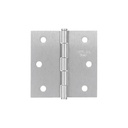 Bisagra cuadrada 2-1/2', acero satinado, cabeza plana, BASIC BC-253PP