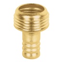 Conector 1/2' macho de latón laminado, PRETUL CM-1/2P