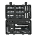 Juego de 130 herramientas 1/4' para mecánico, PRETUL SET-130