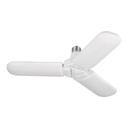Lámpara LED 24W tipo ventilador, 3 aspas ajustables, VOLTECK LED-250V