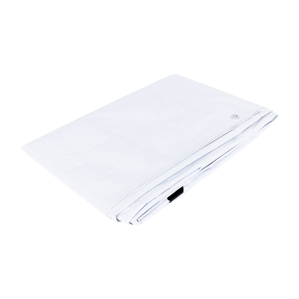 Lona de polietileno 5 x 5 m, blanca, 110 g/m2, PRETUL LP-55B