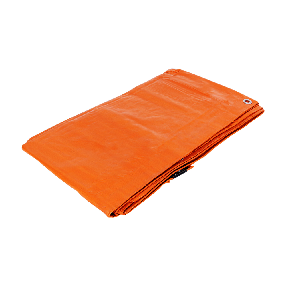 Lona de polietileno 4 x 4 m, naranja, 110 g/m2, PRETUL LP-44N
