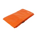 Lona de polietileno 4 x 4 m, naranja, 110 g/m2, PRETUL LP-44N