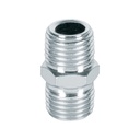 Niple de acero, macho-macho, cuerda 1/4' NPT, PRETUL NIPLE-P