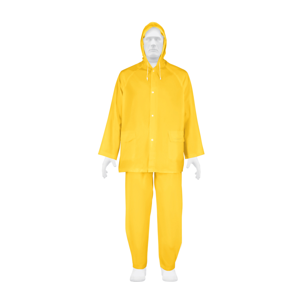Conjunto impermeable ligero de PVC, talla M, PRETUL TRA-PRO-M-P