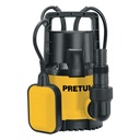 Bomba sumergible plástica, 1/2 HP para agua limpia, PRETUL BOS-1/2LPP