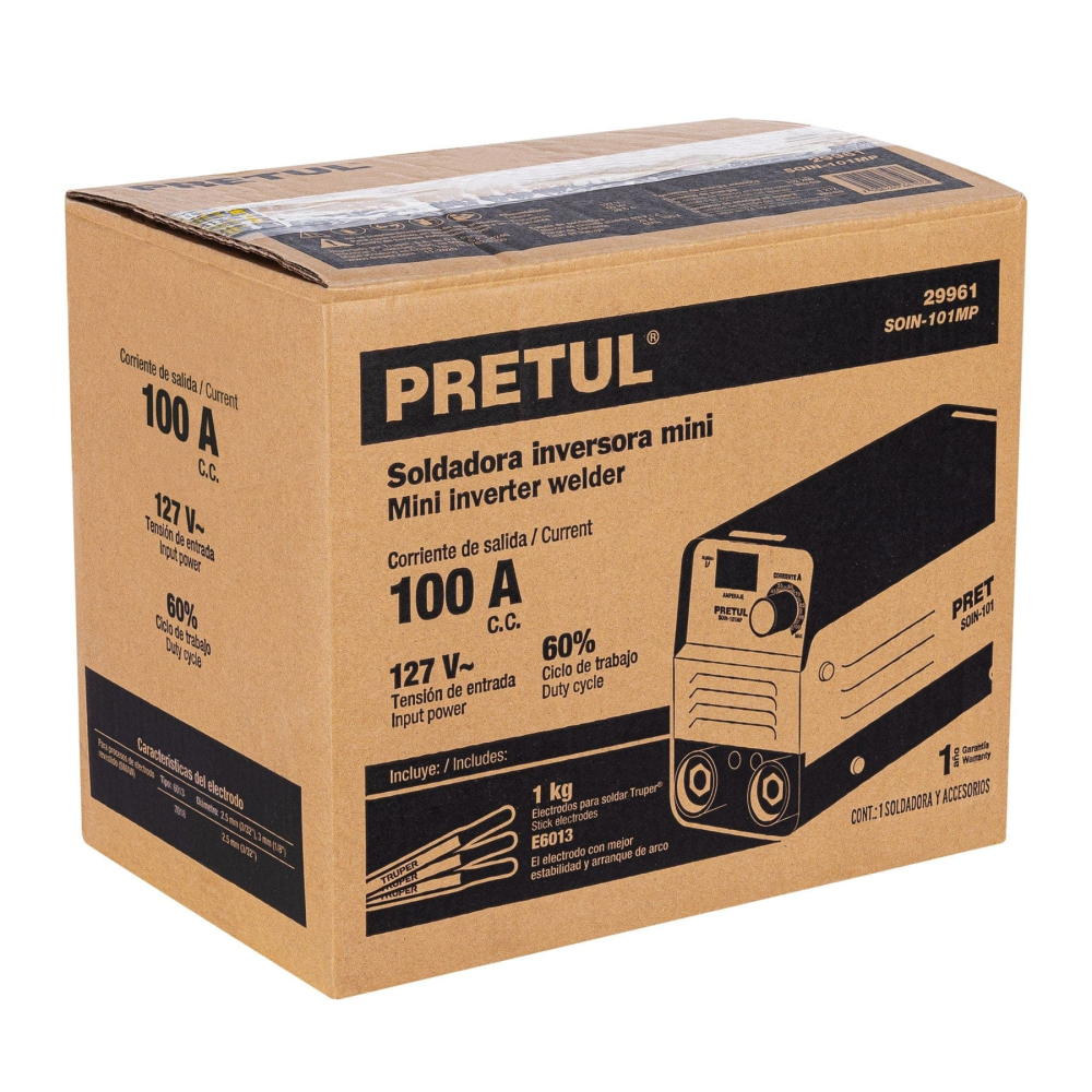 Caja de empaque de repuesto para SOIN-101MP, PRETUL CJ-SOIN-101MP