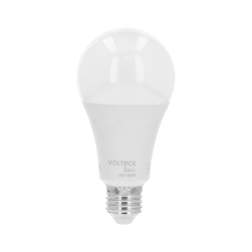 Foco LED 16W (100W) A22, 6500K blanca fría, 1550 lm, BASIC LED-125FB