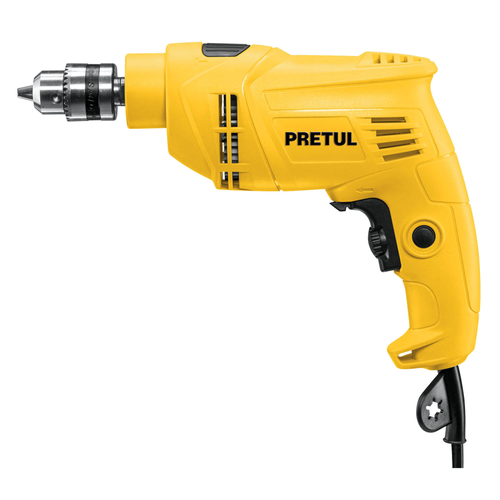 Rotomartillo/destornillador 3/8', 550W, PRETUL ROTO-3/8P6