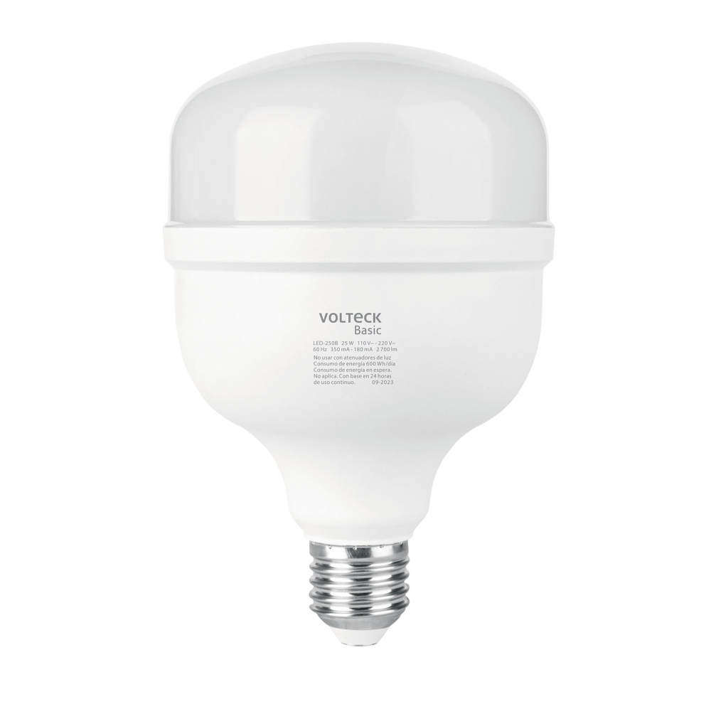 Foco LED alta potencia 25W (250W) 6500K blanca fría, BASIC LED-250B