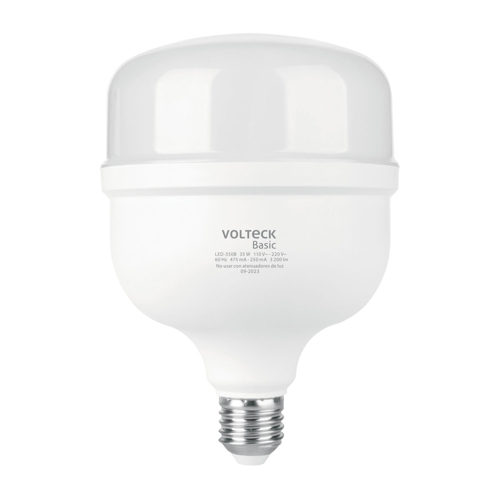 Foco LED alta potencia 35W (350W) 6500 K, VOLTECK BASIC LED-350B
