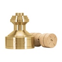 Plomada de latón 32 oz tipo Guatemala, Truper PLOM-32G